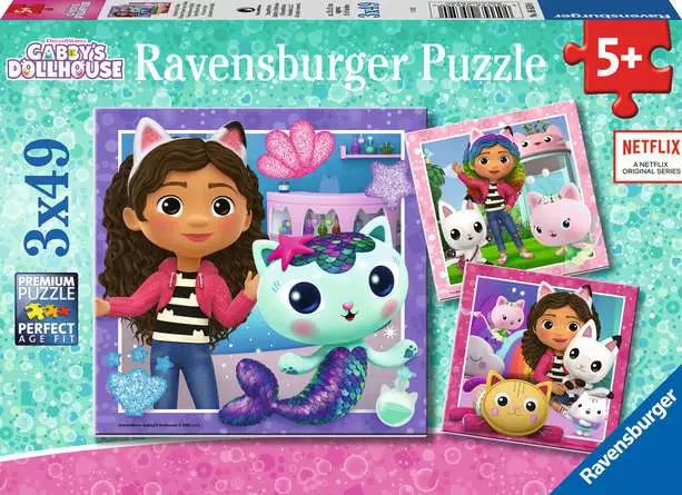 Bluey's Adventures! 3x49pc jigsaw puzzle