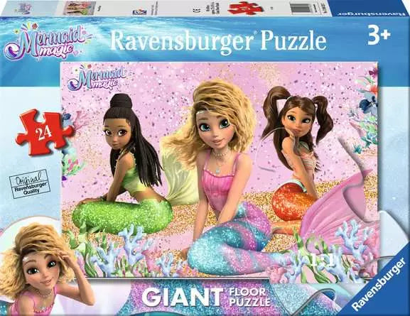 Mermaid Magic 24pc floor puzzle