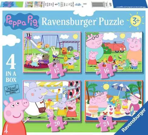 Peppa Pig Fun Days Out 12/16/20/24pc jigsaw puzzles