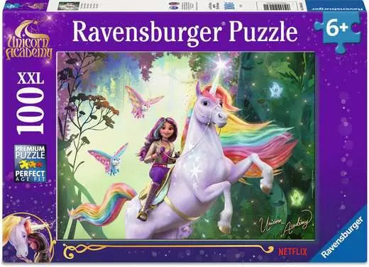 Unicorn Academy Sophia and Wildstar 100pc XXL jigsaw puzzle