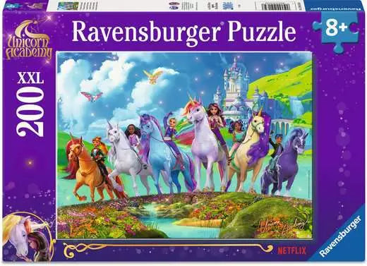 The Magic of Unicorn Academy 200pc XXL jigsaw puzzle