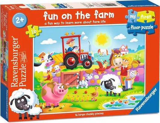 Fun on the Farm 16pc floor puzzle