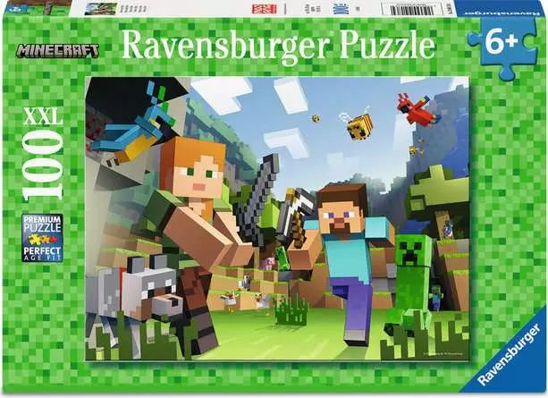 Minecraft Steve and Alex 100pc
