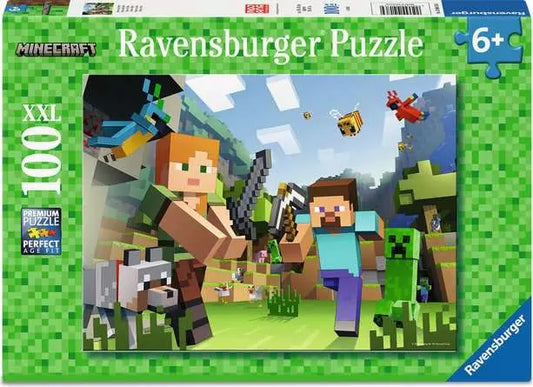 Minecraft Steve and Alex 100pc