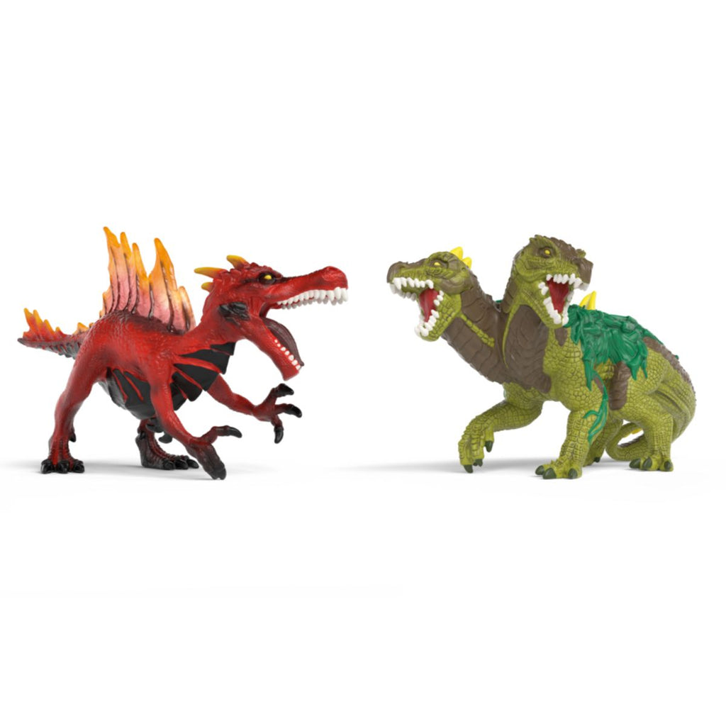 Eldrador Fire Saurian vs. Jungle Lizard