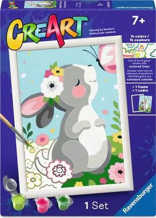 CreArt Beautiful Bunny 7X9.5"