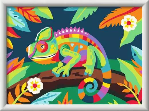CreArt Colourful Chameleon