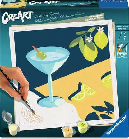 CreArt Lemon Mocktail 8X8"