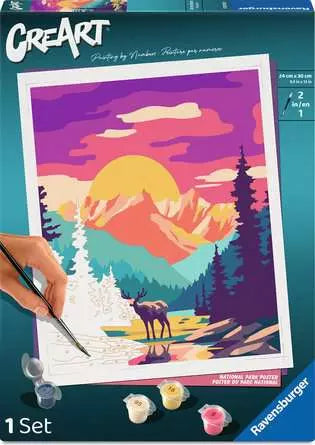 CreArt National Park Poster 9.5X12"