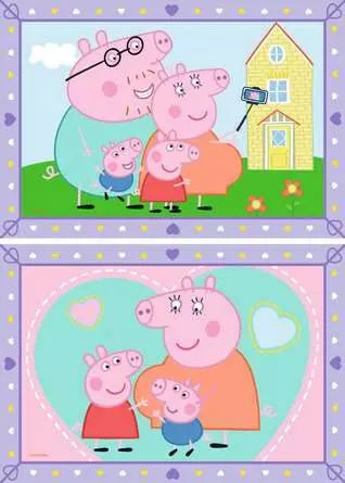 CreArt Junior: Peppa's Family paint by number