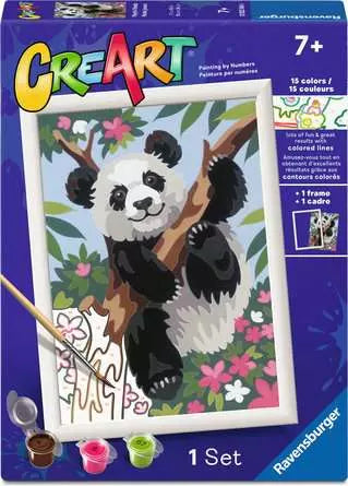 CreArt Playful Panda 7X9.5"