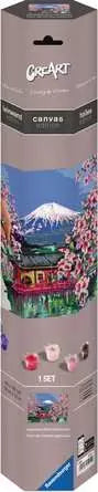 CreArt Canvas Edition Japanese Cherry Blossoms paint by number