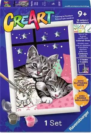 CreArt Sleepy Kitties 5X7"