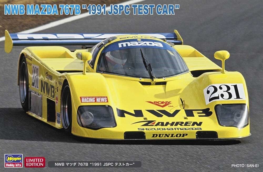 NWB Mazda 767B JSPC Test Car 1991 1/24 – Hobby and Toy Central