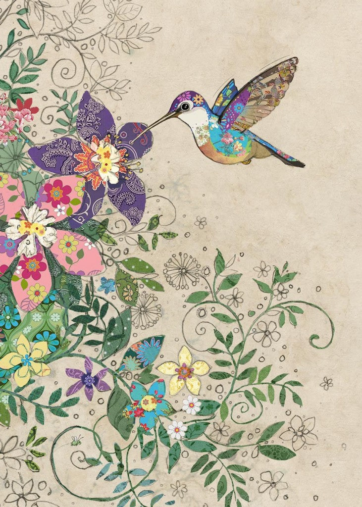 Humming Bird Card