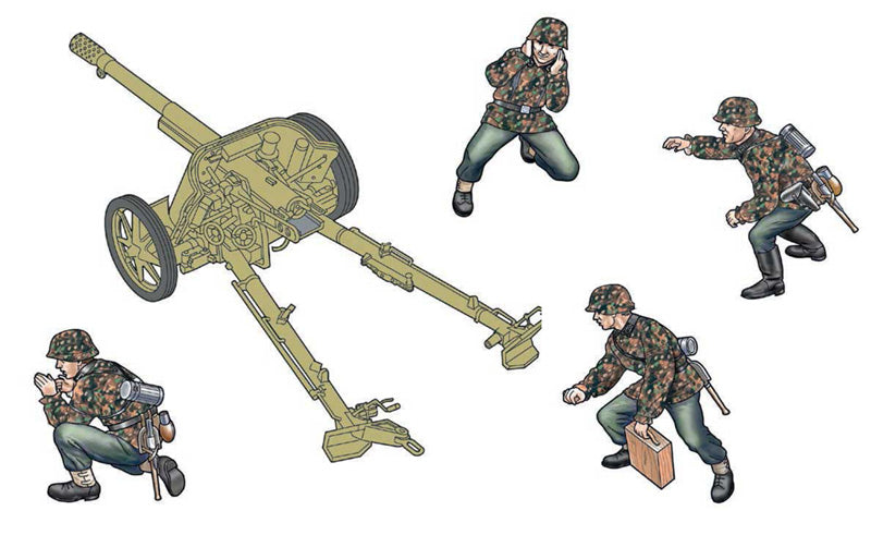 PaK 97/38 AT Gun with Crew 1/35