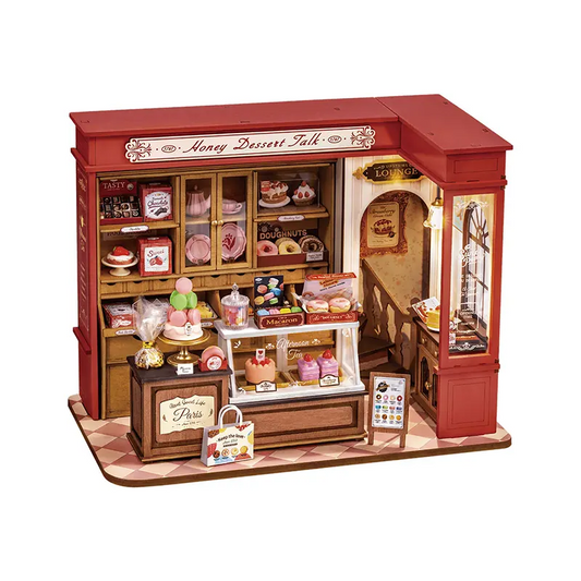 DIY Miniature House Honey Dessert Talk