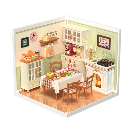 DIY Super Creator Warm Dining Room