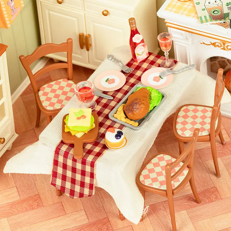 DIY Super Creator Warm Dining Room