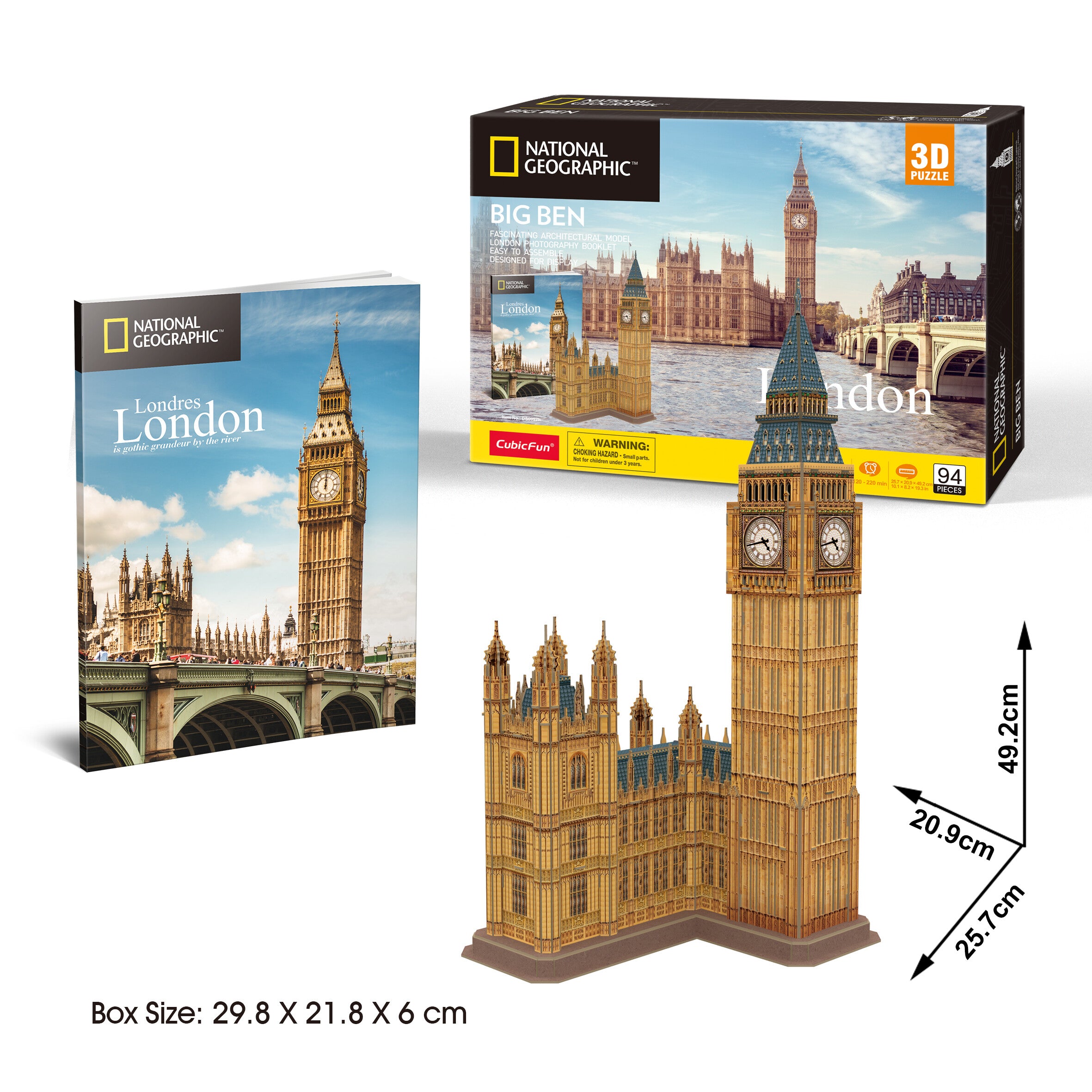 3Dパズル　BIG　BEN 株式会社イメージミッション木鏡社 / 3Dパズル ビッグベン