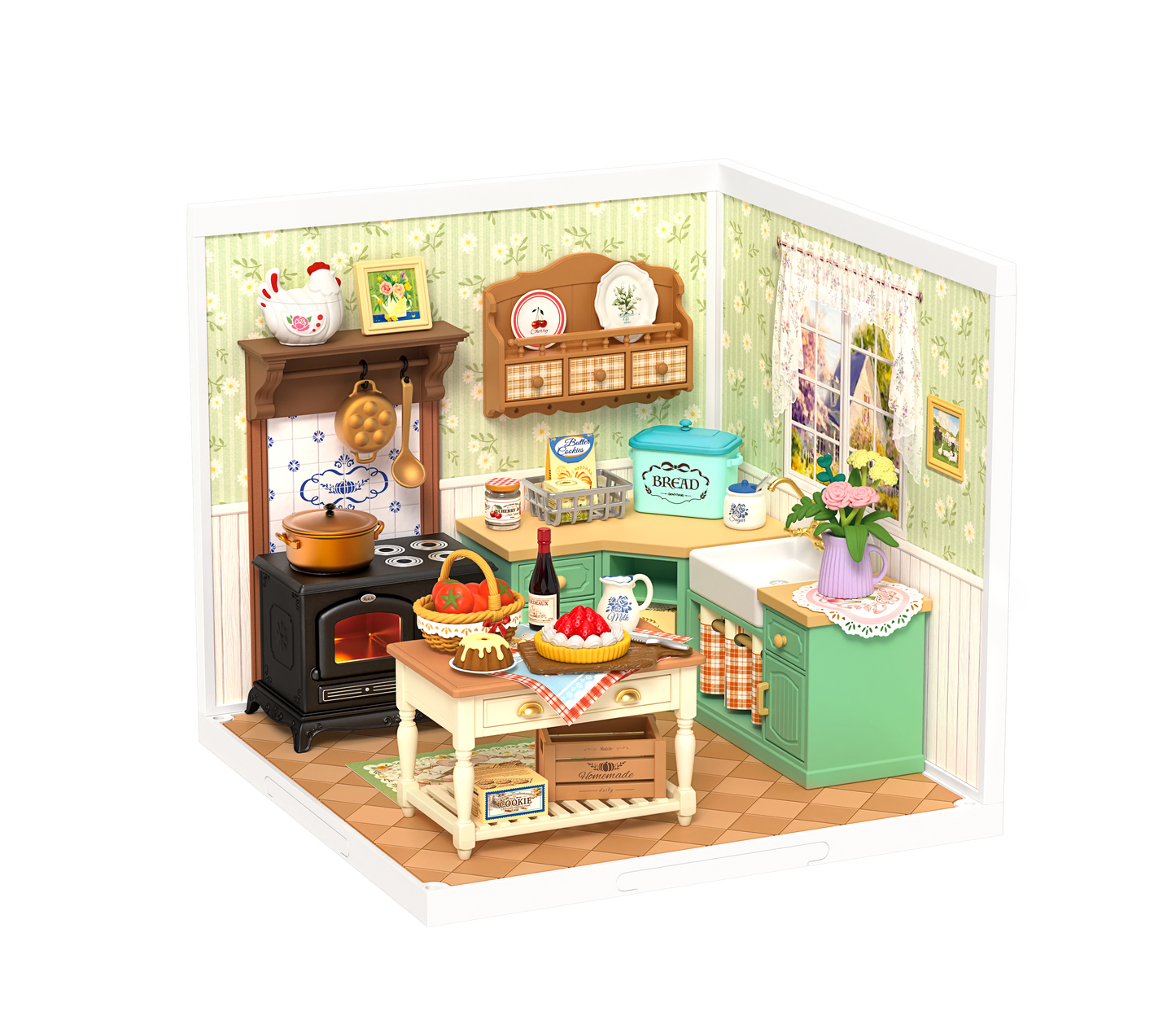 DIY Super Creator Farmhouse Kitchen
