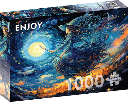 Enjoy - Witch's Night Out 1000pc jigsaw puzzle