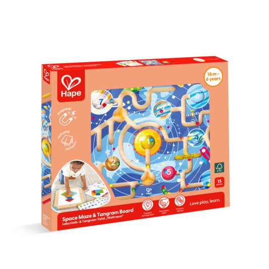 Space Maze and Tangram Board
