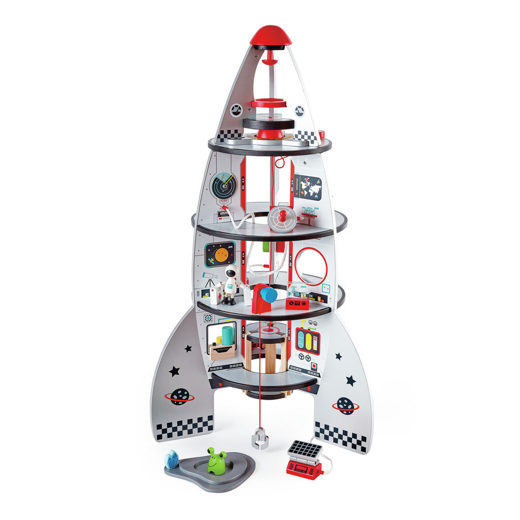 Four-Stage Rocket Ship