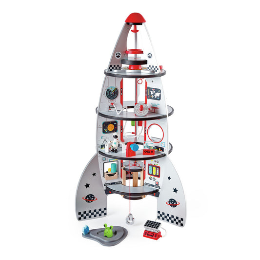 Four-Stage Rocket Ship