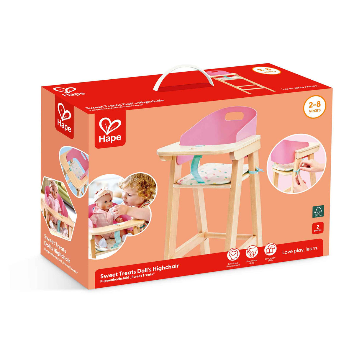 Sweet Treats Doll High Chair