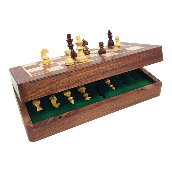 Folding Wooden Magnetic Chess Set 35cm