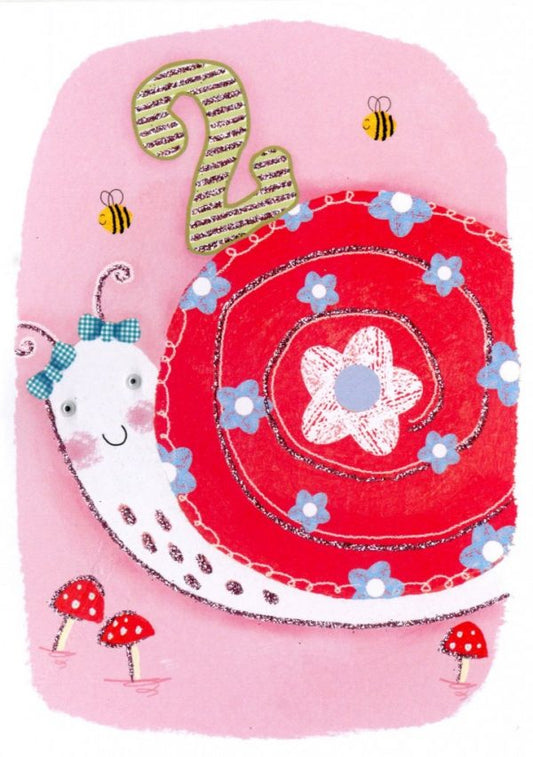 2 Birthday Snail Blank