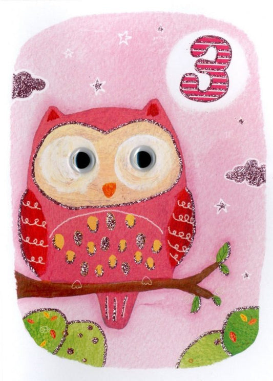 3 Birthday Owl