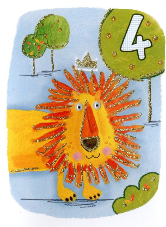 4 Birthday Lion
