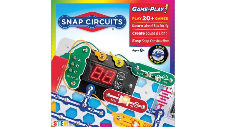 Snap Coding Games Snap Circuits Game-Play! Play 20 + Games – Hobby and Toy Central