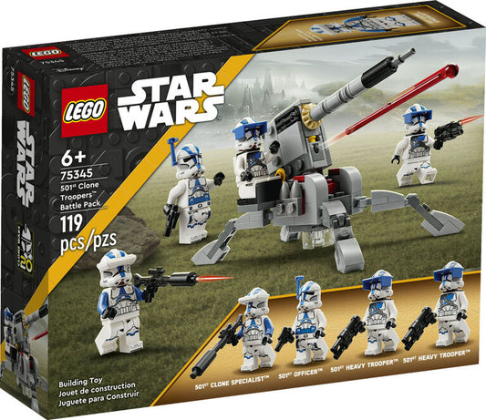 Star Wars 501st Clone Troopers Battle Pack