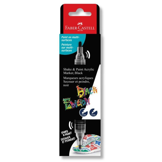 Shake & Paint Acrylic Black Marker