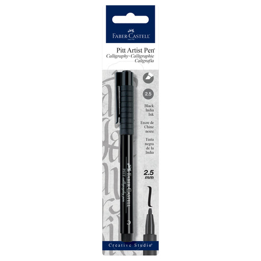 Pitt Artist Pen Calligraphy Black India Ink 2.5