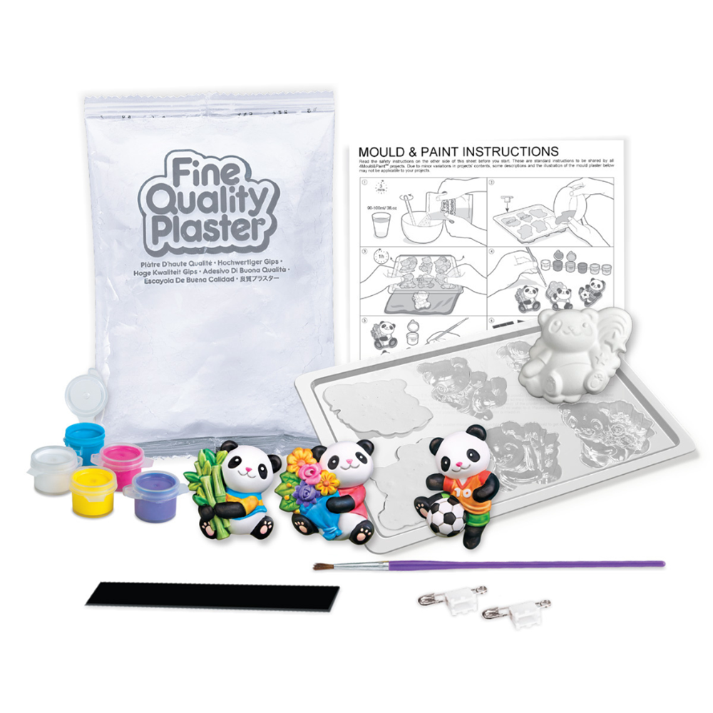 Mould & Paint Cute Panda