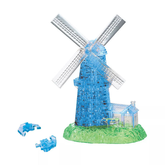 3D Crystal Puzzle Windmill