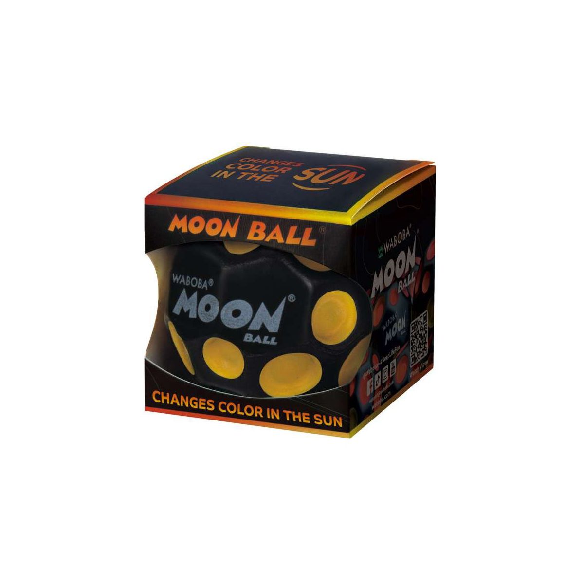 Moon Ball Changes Color in the Sun