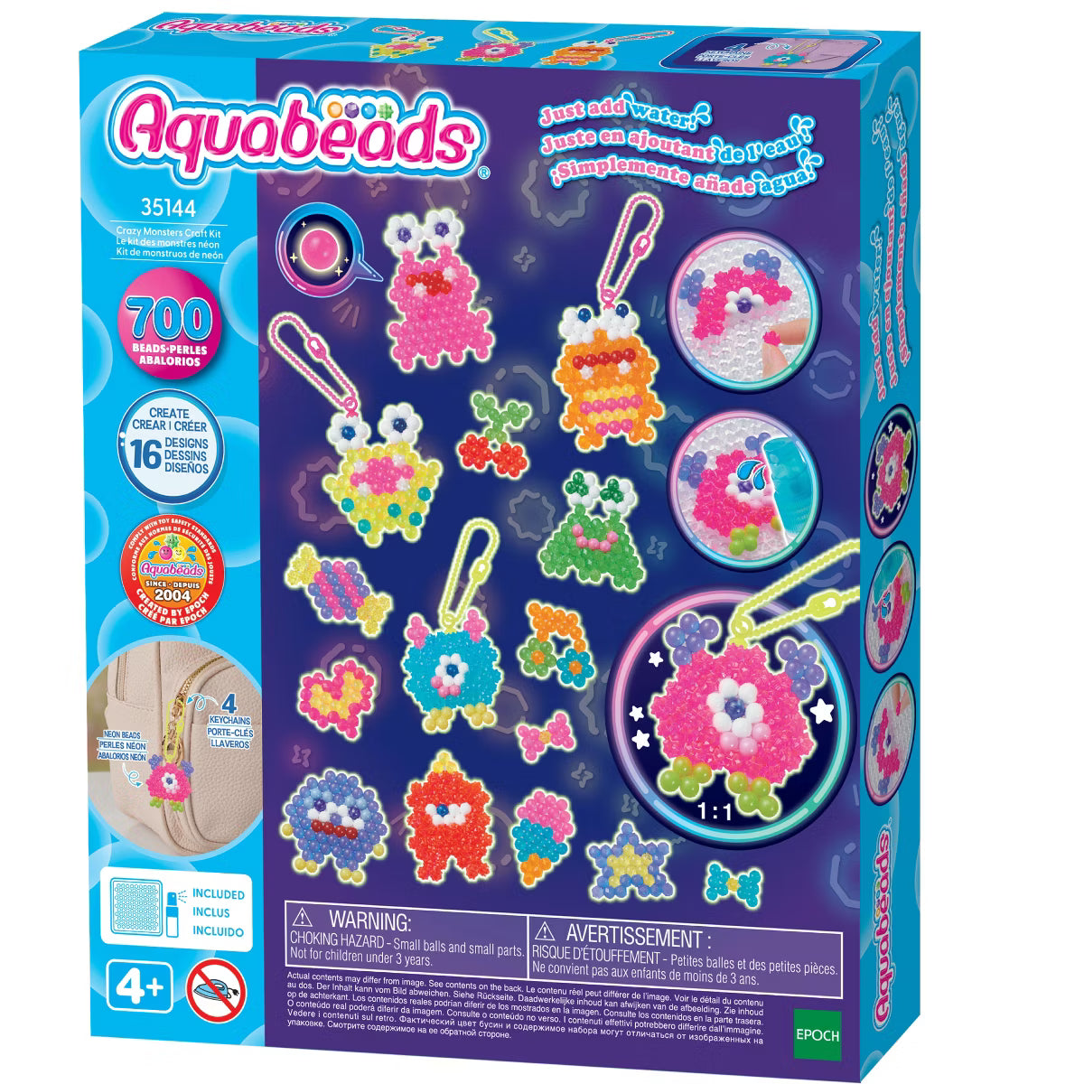 Aqua Beads Monsters Craft