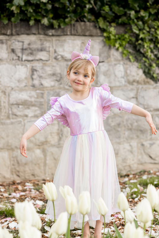 Alicorn Dress with Wings Ages 3-4