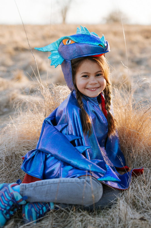 Azure the Metallic Dragon Cape Size 5-6