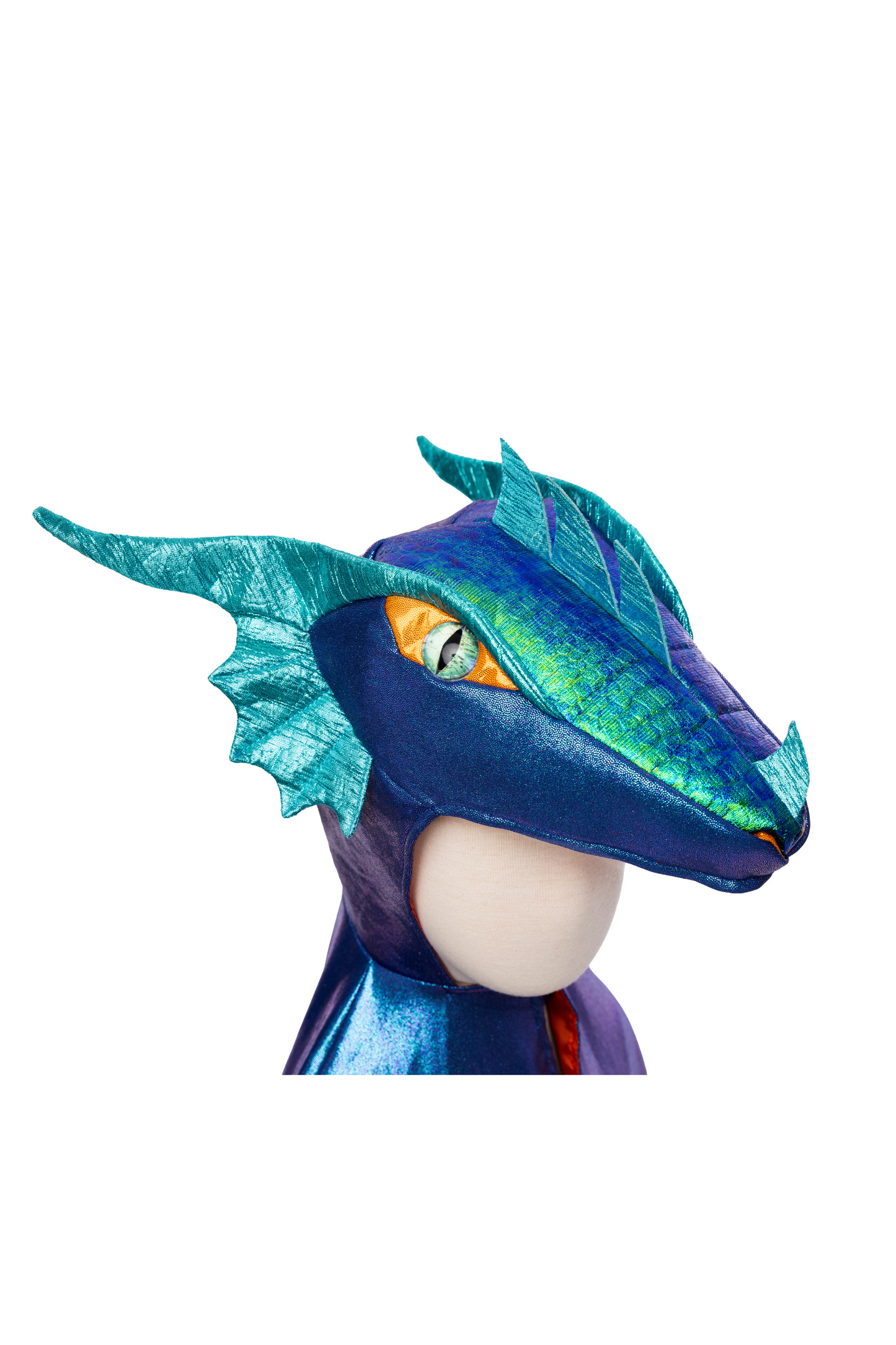 Azure the Metallic Dragon Cape Size 3-4
