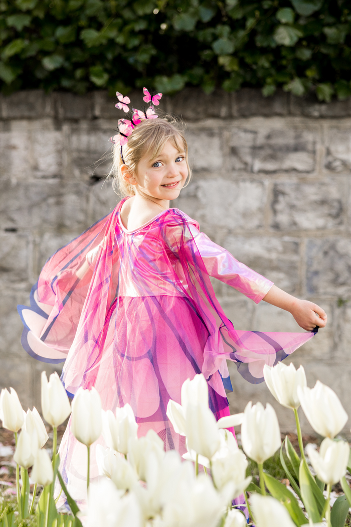 Butterfly Twirl Dress with Wings Age 3-4