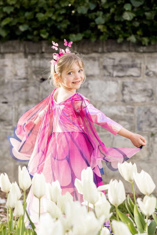 Butterfly Twirl Dress with Wings Age 3-4