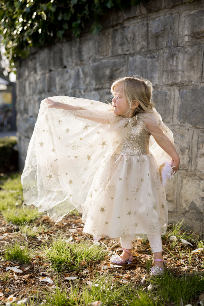Golden Glam Cape Age 4-6