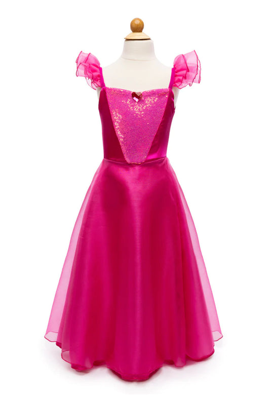 Hot Pink Party Dress 5-6