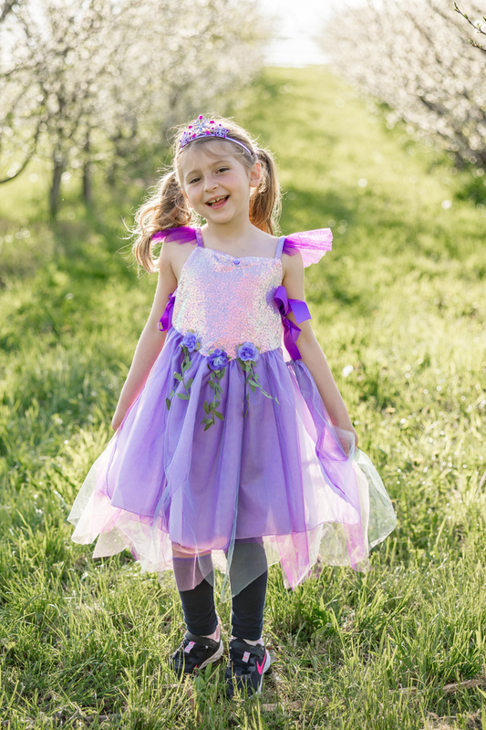 Lilac Sequins Fairy Tunic Ages 3-4